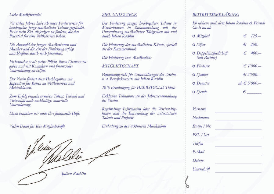 Julian Rachlin Nonprofit Foundation